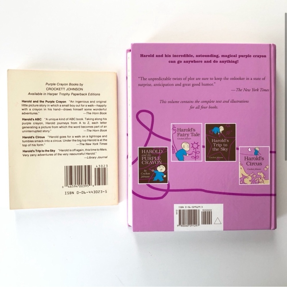 Adventures of Harold and the Purple Crayon & ABC SET of 2 - Picture 2 of 14